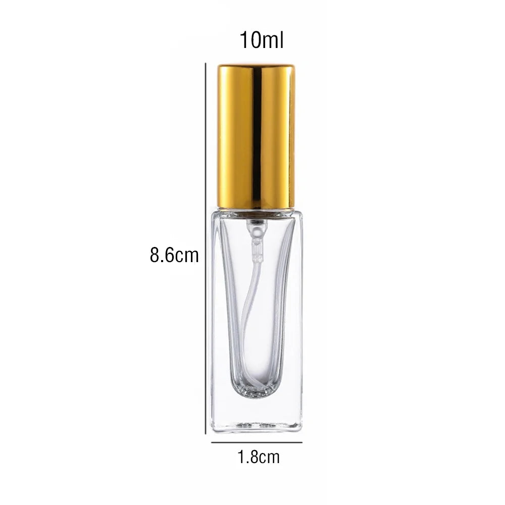 5/10/18/30ML Mini Perfume Spray Bottles Glass Shell Spray Atomizer Portable Travel Perfume Storage Bottle Points Bottling Drops