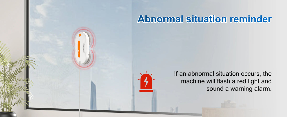 Ultra Low Noise Multifunctional Smart Window Cleaning Robot Household Villa Automatic Glass Cleaning Equipment