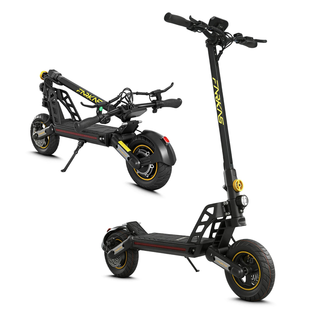 MX-17 Foldable E-Scooter for Adults 800W 48V 10.4Ah Max Speed 55KM 10 Inch Tires Large LED Display Folding E Scooter