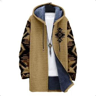 Spring Men's Trend Lapel Chenille Woolen Coat Woolen Coat