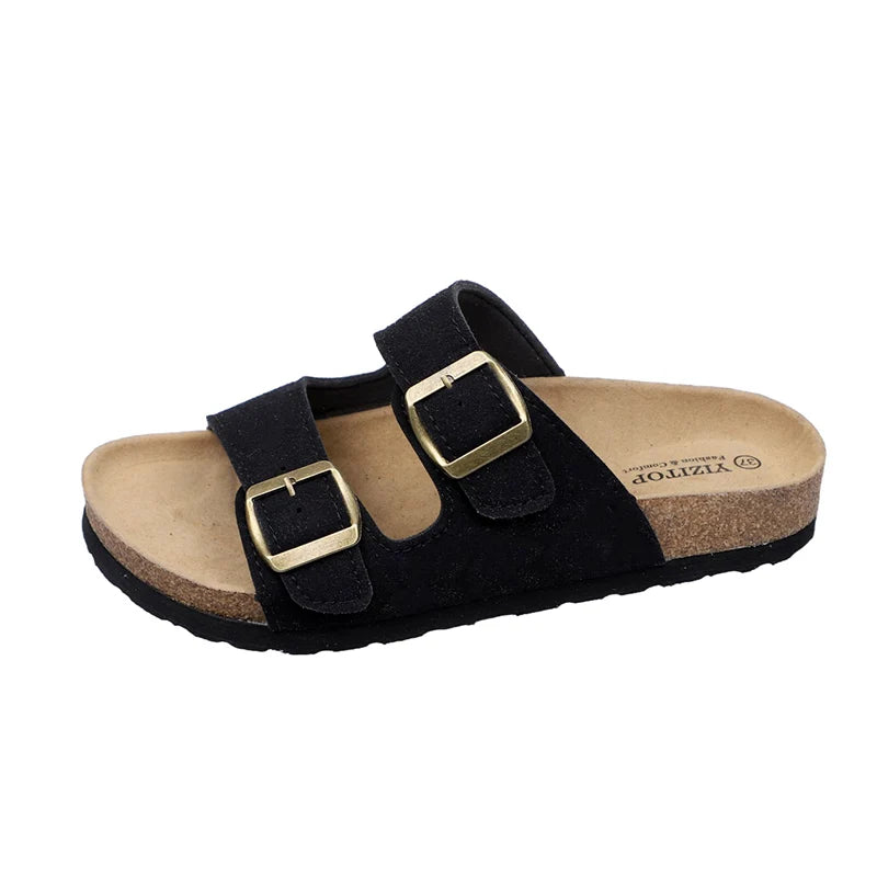 Summer Men Sandals Genuine Leather Mens Casual Shoes Outdoor Men Leather Sandals for Men Beach Shoes Roman mens Shoes