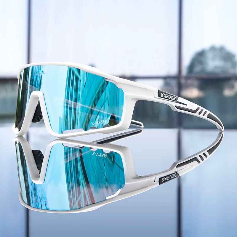 KAPVOE UV400 Cycling Glasses Men MTB Cycling Sunglasses Outdoor Sports Running Eyewear Women Road Bike Glasses