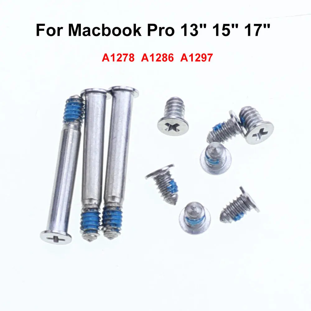 JCD 1Set For Macbook Pro Air Laptop Bottom Case Screws A1278 A1286 A1297 A1369 A1370 A1398 A1465 A1425 A1502 A1706 A1707 A1708