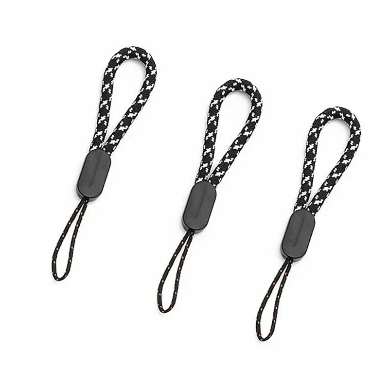 3/5Pc Hand Wrist Lanyard String Short Grip Lanyard Mobile Phone Strap for  Flash Drive Keychain