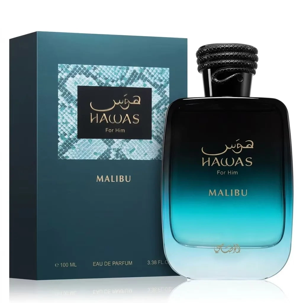 Rasasi Hawas Ice Verde Thunder Lava Gold Kobra Men Perfume Long Lasting Eau de Parfum Spray Masculine Scent Fragrance