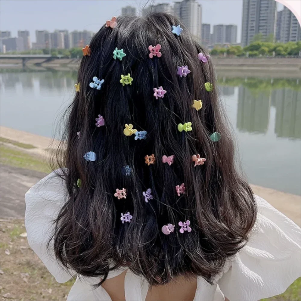 100pes/cangirl baby bangs and broken hair tool  hair grabbing claw  baby small mini hair clip, Cute girl with minimalist style ﻿
