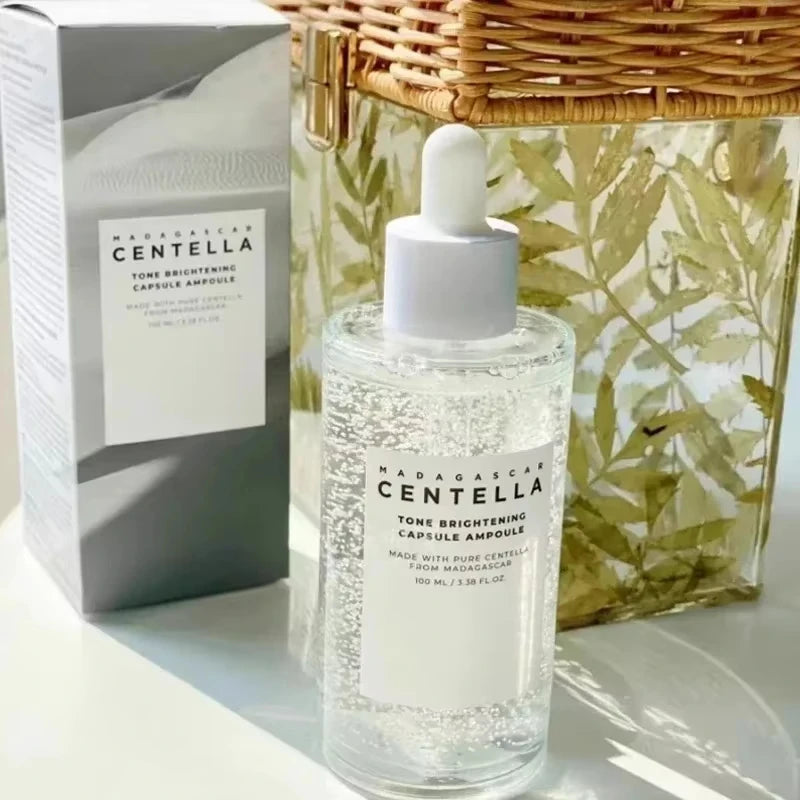 SKIN1004 Madagascar Centella Hyalu Cica First Ampoule 100ml Korean Serum 5 Types Hyaluronic Acid Hydrating Plumping Glow Skin