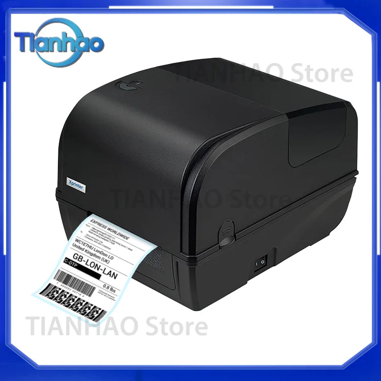 Long Durable 4 Inch Direct Thermal Transfer Label 108mm Barcode Printing Clothing Tag Jewelry Label for Barcode Printers