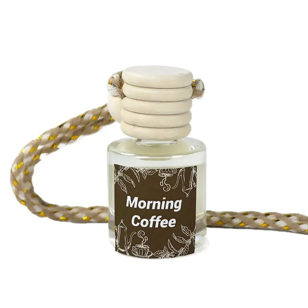 Car Hanging Perfumes Pendant Portable Hanging Aromas Men Present Women Hanging Air Freshener Bottle Car Glass Diffuser Frag J3C4