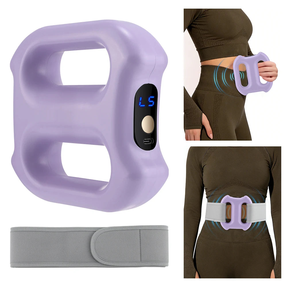 3 Mode 5 Speed Fascia Ring Massager with Strap Rechargeable Muscle Relax Body Slimming Massage Weight Lose Home Gym Deep Tissue