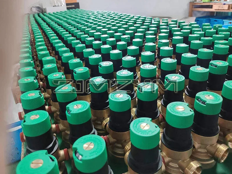1PC Adjustable Water Pressure Reducer Reducing Valve with Integrated Filter/Gauge Prefilter Water Regulator Valve DN15/DN20
