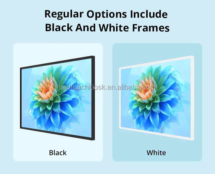 32 43 49 55 Inch Wall Mount Android LCD Monitor Touch Screen Kiosk Indoor Advertising Video Player