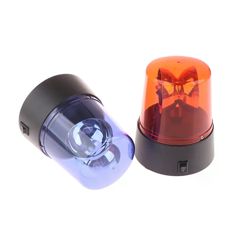 LED Strobe Light for Car: Flashing Circular Signal Lamp, Battery-Powered, Ideal for Ceiling Mount in Truck or School Vehicle