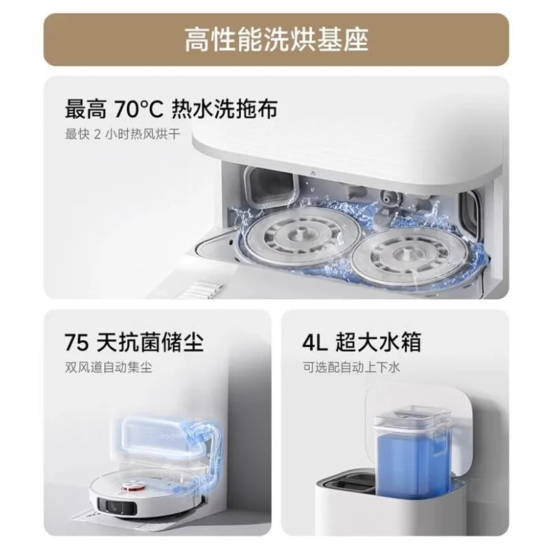 Smart All-in-one Sweep Mop Robot Vacuum Cleaner With Mechanical Arm Multifunctional Household Floor Cleaning Machine