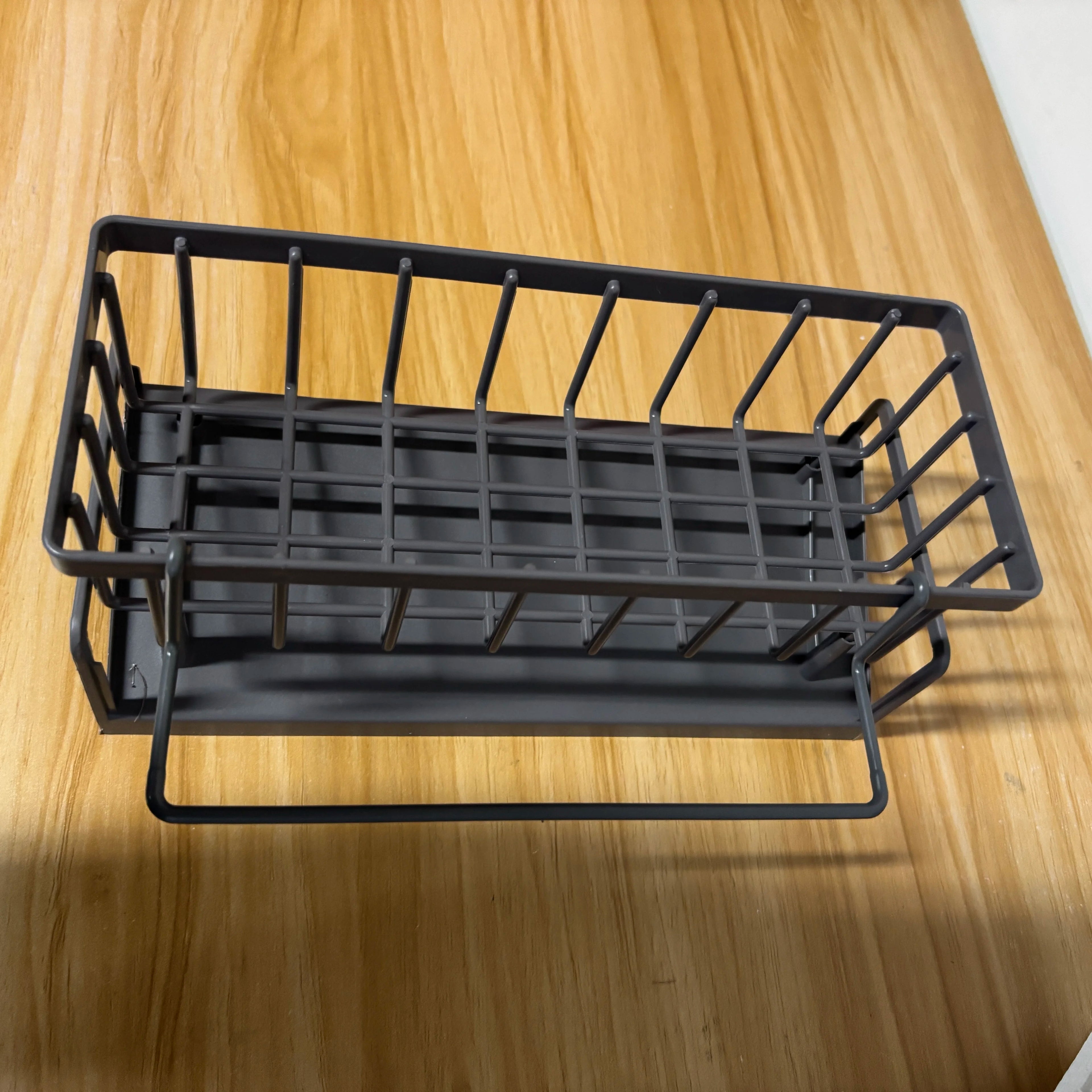 Kitchen Spice Storage Shelf with Drainage Rack, Installation Sink Organizer, Tap-Mounted Shelf for Home Kitchen Accessories