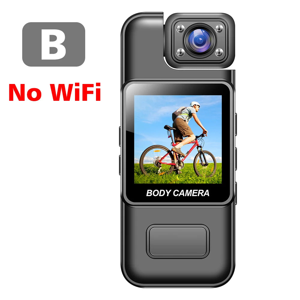 4K WiFi Mini Camera 1080P HD Portable Digital Video Recorder Infrared Night Vision Police BodyCam Sports DV Small Bike Camcorder