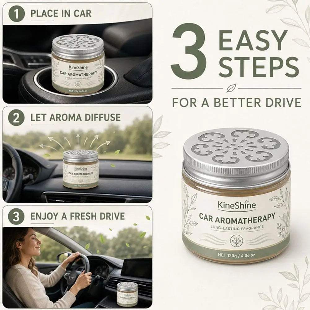 Car Aromatherapy Diffuser Freshener Solid Perfume Car Interior Air Purifier Odor Eliminator Car Accessories