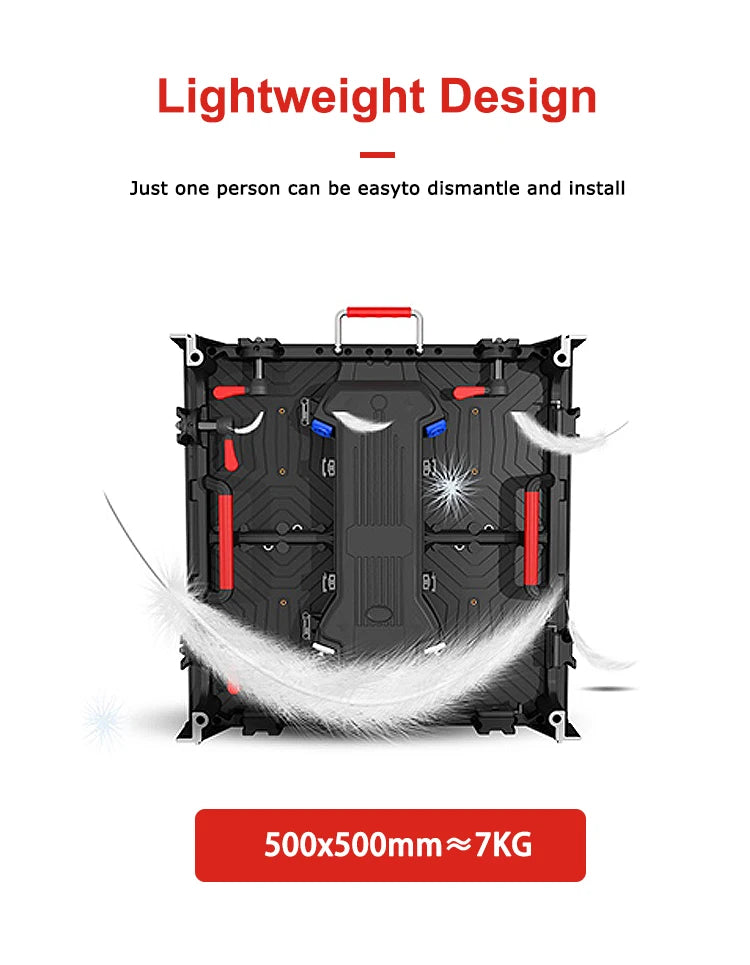 P3 Led Video Wall Complete System Ecran Geant Advertising Boards Ledwall Outdoor Screen for Mobile Dj Booth Advertising Boards