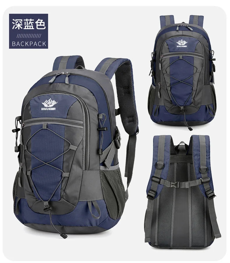 30L Lightweight Hiking Backpacks Waterproof Travel Shoulder Bags Outdoor Camping Cycling Fishing Climbing Backpack for Women Men
