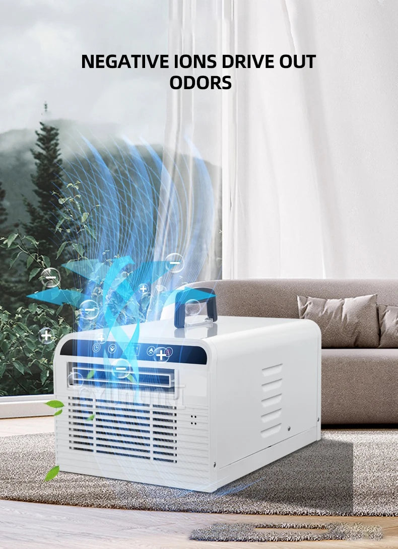 2500BTU Portable Air Conditioner Summer Pet Cooler Klima Sogutucu Drainage-free Mobile Air Conditioner