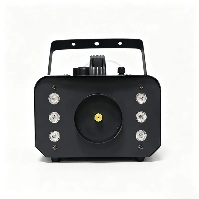 Smoke Fog Machine 1200W RGB 6LEDS 9LEDS DMX512 Wireless Remote Fog Machine Wedding Christmas Party Stage Atmosphere Equipment