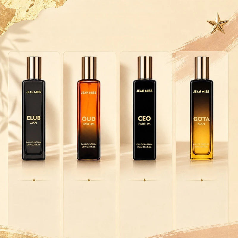 Classic High-end Men's Perfume  Men's Lasting Scent Couples Date Eau De Parfum Exudes Captivating Charm Fresh Sandalwood Vanilla