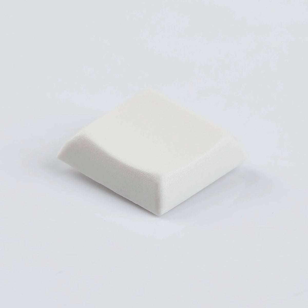 YMDK Square Round 1u Low Profile Blank Black White Keycaps PBT Material DIY for 1350 Switches Mechanical Keyboard