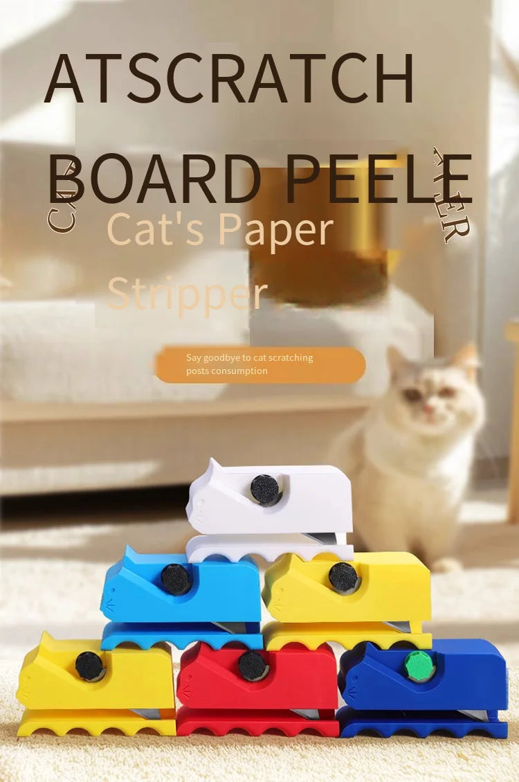 New Multi-Functional DIY Cardboard Cutting Tool, Manual Paper Cutter With Sharp Edge for Crafting Cat Scratchers And Pet Boxes