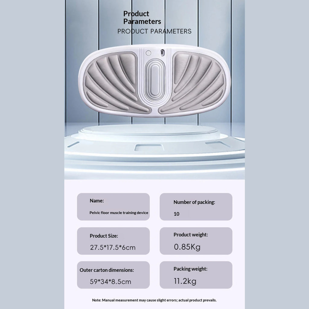 Electric Pelvic Floor Muscle Trainer 4 Modes PC Muscle Kegel Trainer Silicone Buttocks Shaping Machine for Men & Women