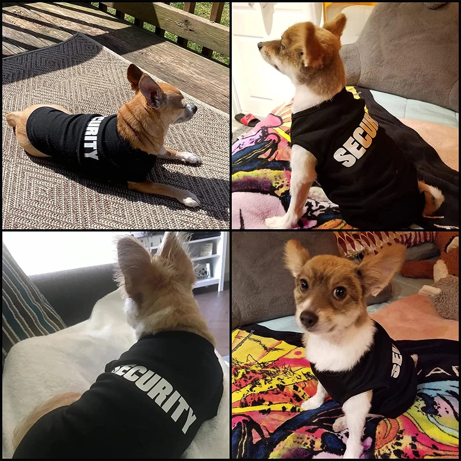 Dog and cat clothes breathable cute letter print thin cartoon pet sleeveless top