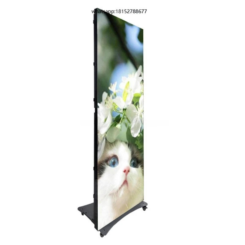 Indoor LED Display Poster Screen 110V~240V Moveable