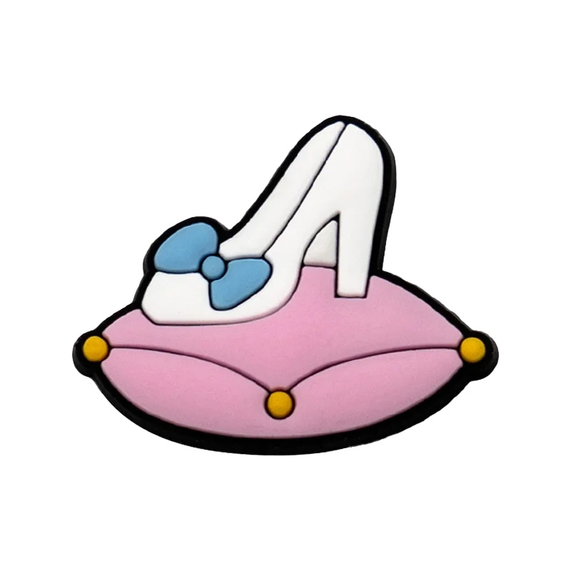 1pcs PVC Make Up Style Shoe Charms Women Girls Sandal Accessories Lipstick Perfume Shoe Decorations Pins for Gifts Clog Buckles
