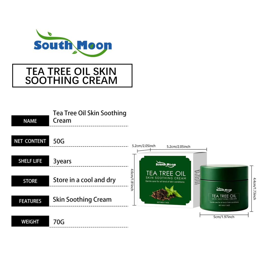 Organic Natural Tea Tree Body Kit - Soothe Irritated Skin, Balance Moisture, Refreshing Daily Care for Full-Body Comfort