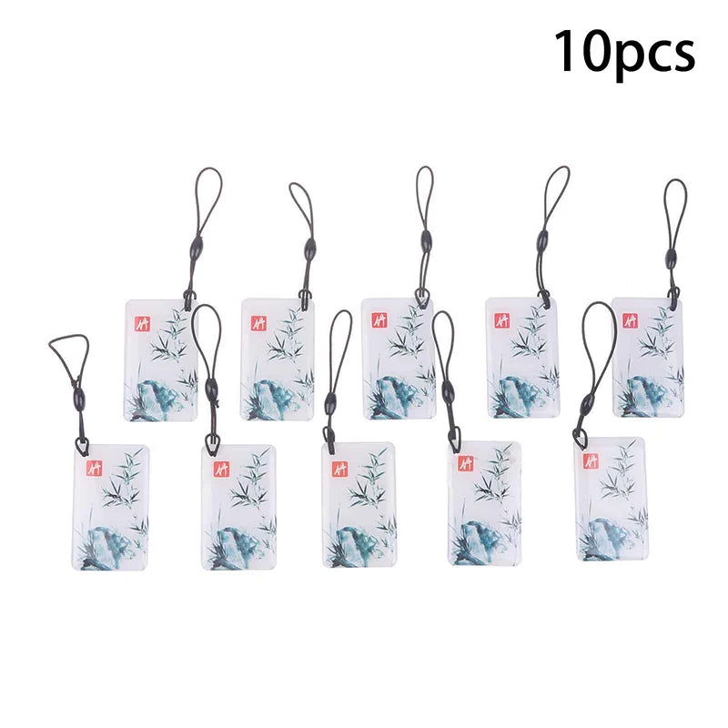 10Pcs 13.56Mhz IC Card Electronic Smart Door Lock Card Digital Smart Fingerprint Locks Unlock Small RFID Card