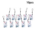 10Pcs 13.56Mhz IC Card Electronic Smart Door Lock Card Digital Smart Fingerprint Locks Unlock Small RFID Card