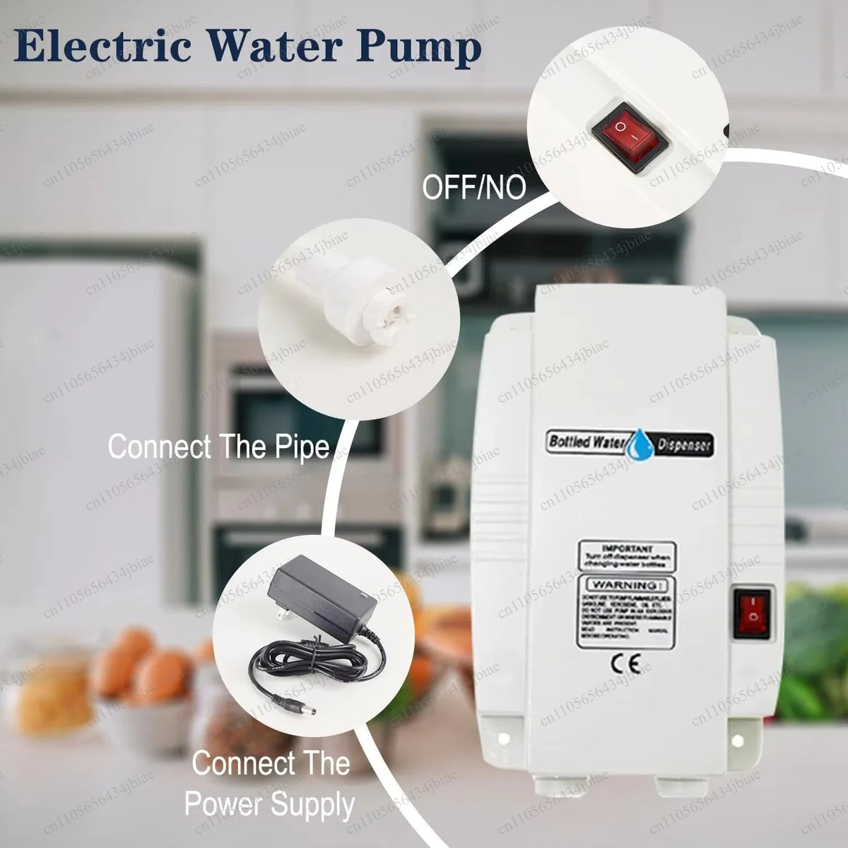 water bottled water self-priming pump ice Drinking water adjustable flow food grade self-priming coffee machine