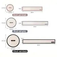 Silicone Baking Mat For 6, 8,10 Inch Cake Pan Heat-resistant Round Baking Mat Silicone Baking Mat For Cake Oven Kitchen Gadgets