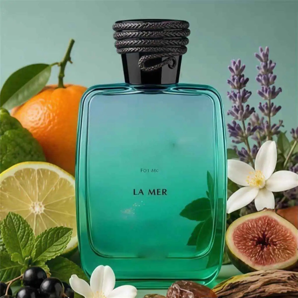 La Mer Hawas For Him Men’s Perfume 100Ml,Vivid Ocean Fragrance,100ml\3.4oz,Multi-Layer Aquatic Scent. Long-Lasting And Soft Aroma. Suitable For Commute, Date And Vacation, Release Free And Easy Male Charm.