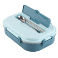 Stainless Steel Lunch Box 4‑Grid Portable Box Food Storage Container for Student Adult Dinnerware Food Storage Container