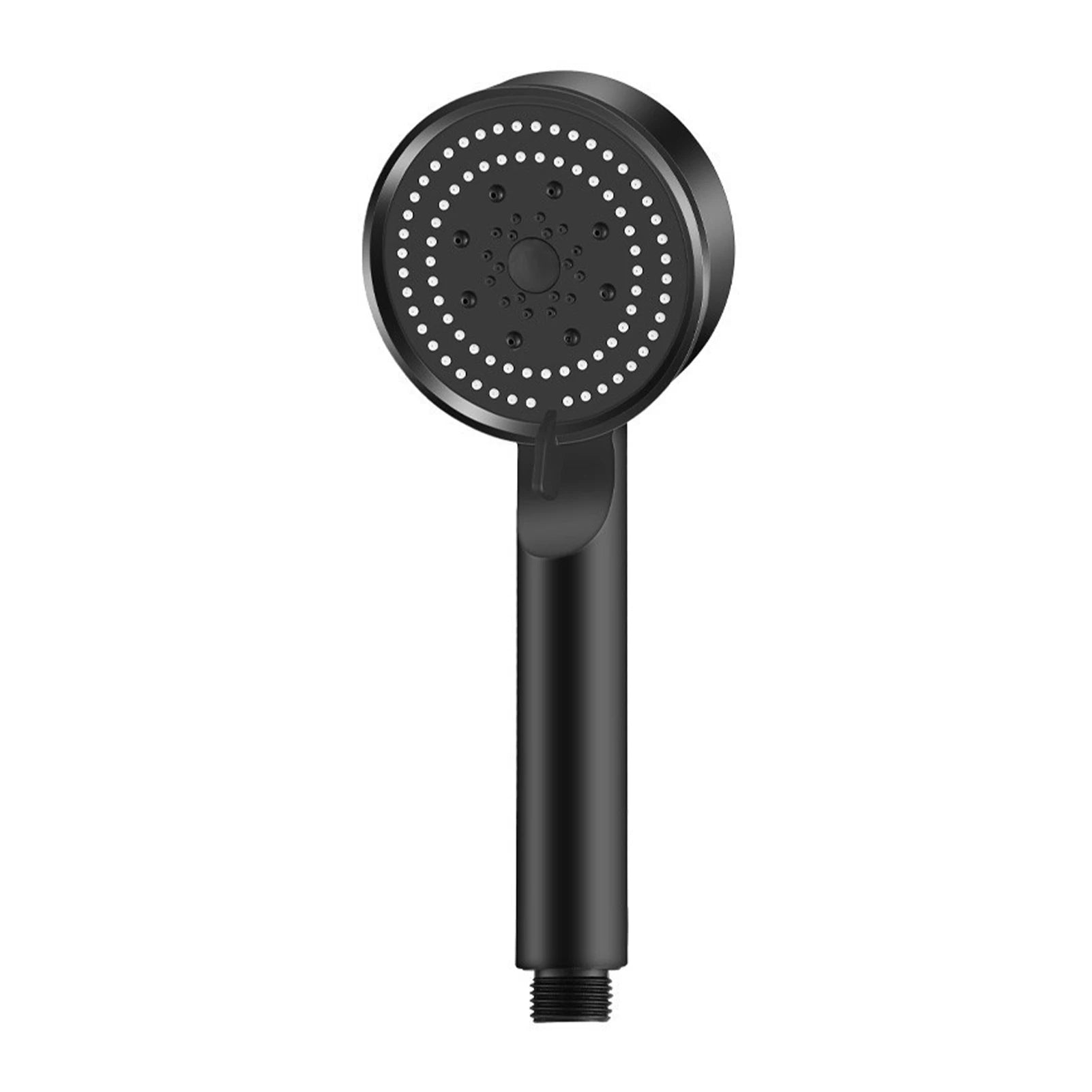 Hydro Boost High Pressure Shower Head 5 Spray Modes Stainless Steel Water Saving Filter Showerhead With Strong Flow For Bathroom