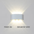 Led Wall Lamps Outdoor Indoor Waterproof IP65 wall lights for home AC110-220V 2/4/6/8/10/12W Garden Lights Outdoor Light decor
