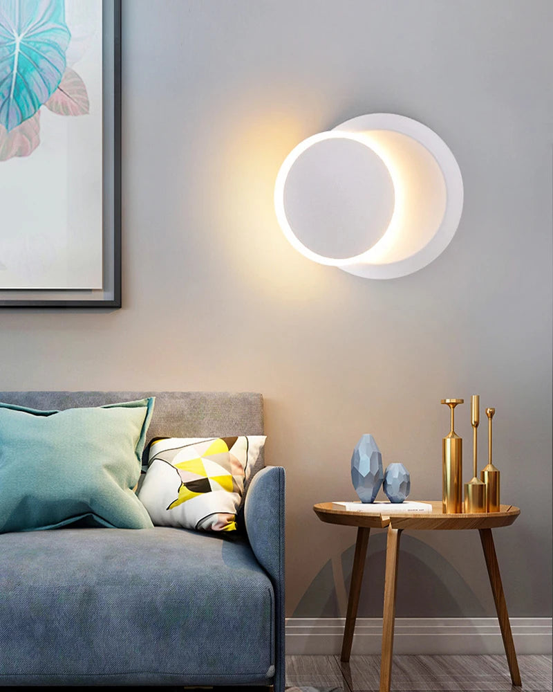 Indoor Lamp Body Touch Switch LED Wall Lamps Bedroom 360° Rotatable LED Wall Lights for Bedside Wall Sconce Lighting Fixtures