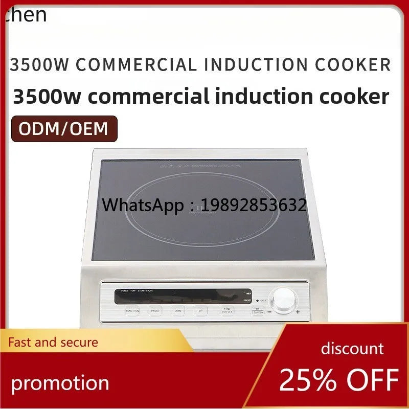 Commercial Multi-Functional High-Power Induction Cooker for Restaurants, Stir-Frying, and Soup Cooking