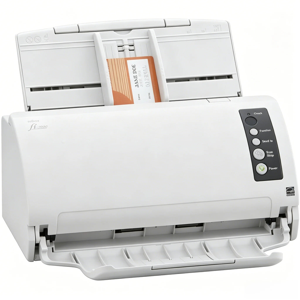 Fujitsu FI7030 Value-Priced Office Color Duplex Document Scanner with Auto Document Feeder (ADF) 600dpi USB Document Scanner