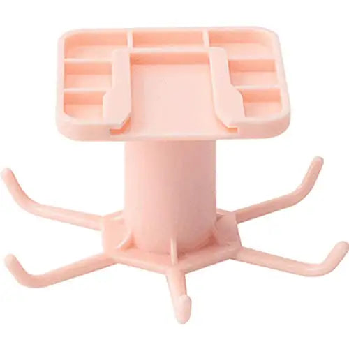 6 Hooks Kitchen Rack Kitchen Organizer Home Accessories 360 Degrees Rotating Cabinet Hanger Utensils For Kitchen Convenience