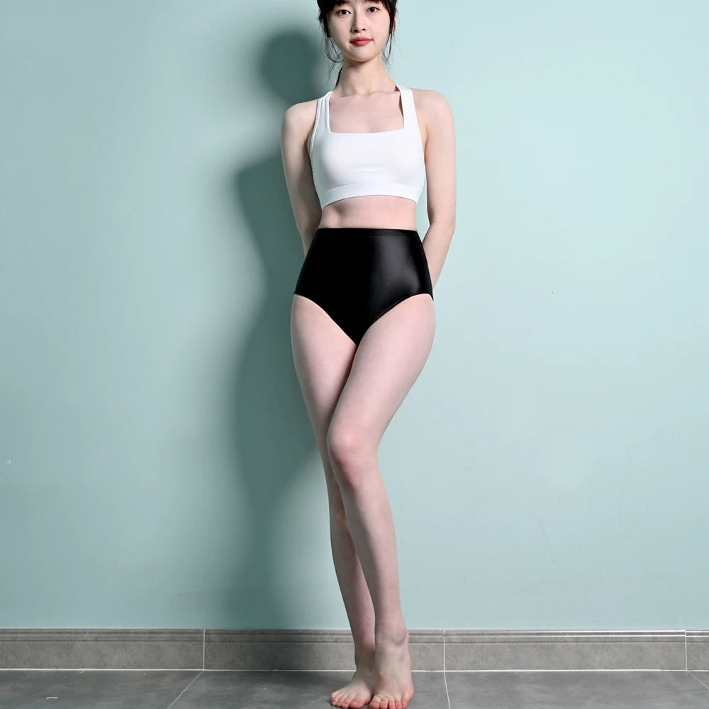 Low Waist Swimming Leggings for Men and Women,Trunks,Shorts,Underpants,Bikini Bottoms with Buttocks,Plus Size Underwear,Briefs