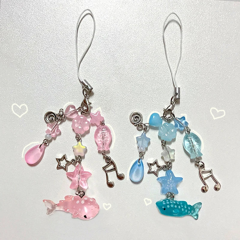 Shark phone charm fairy core bag charm 1pcs