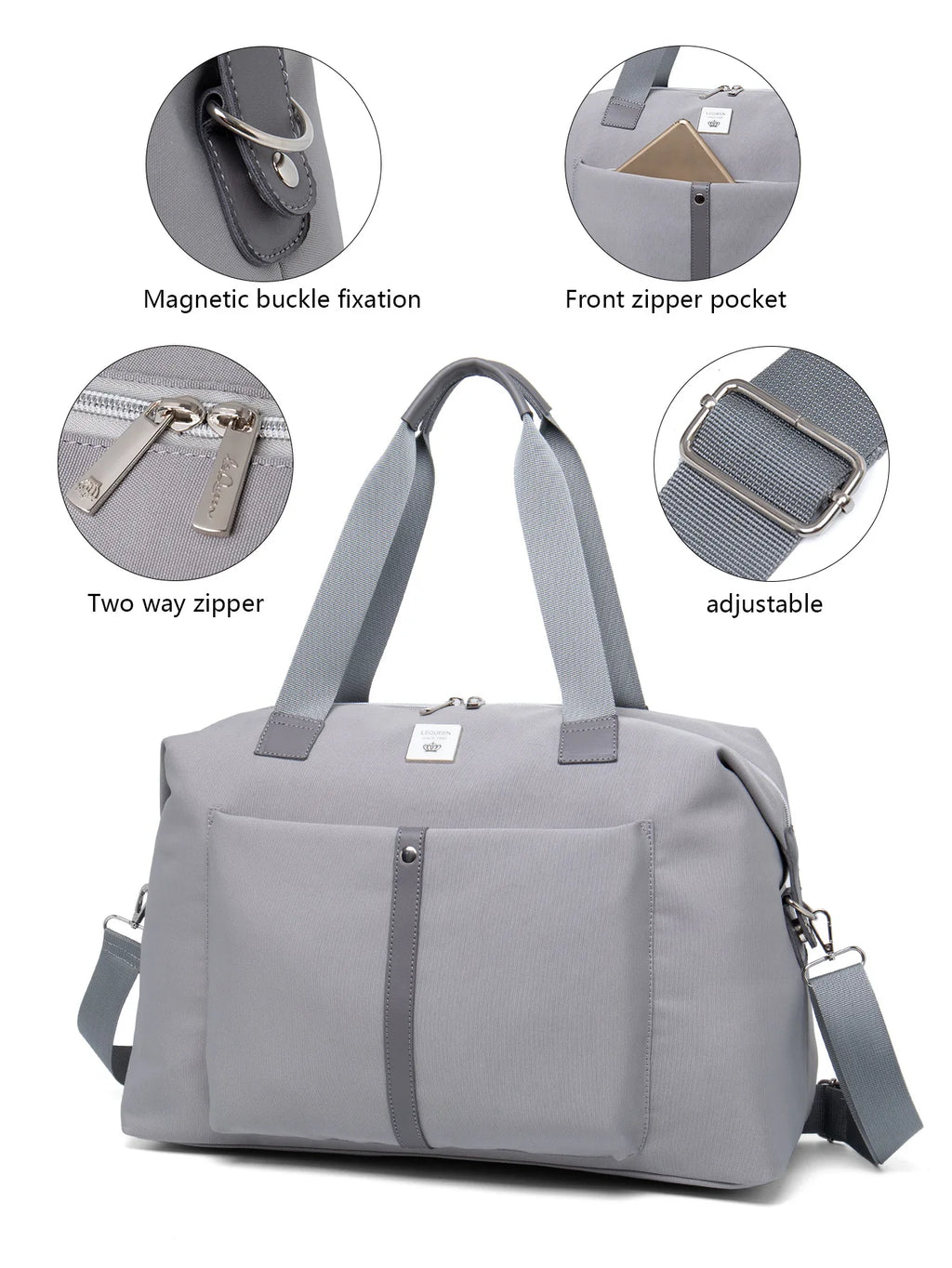 LEQUEEN Large Capacity Mommy Bag Maternity Bag Baby Stroller Hanging Bag Nappy Bags Multifunctional Storage Handbag Baby Items