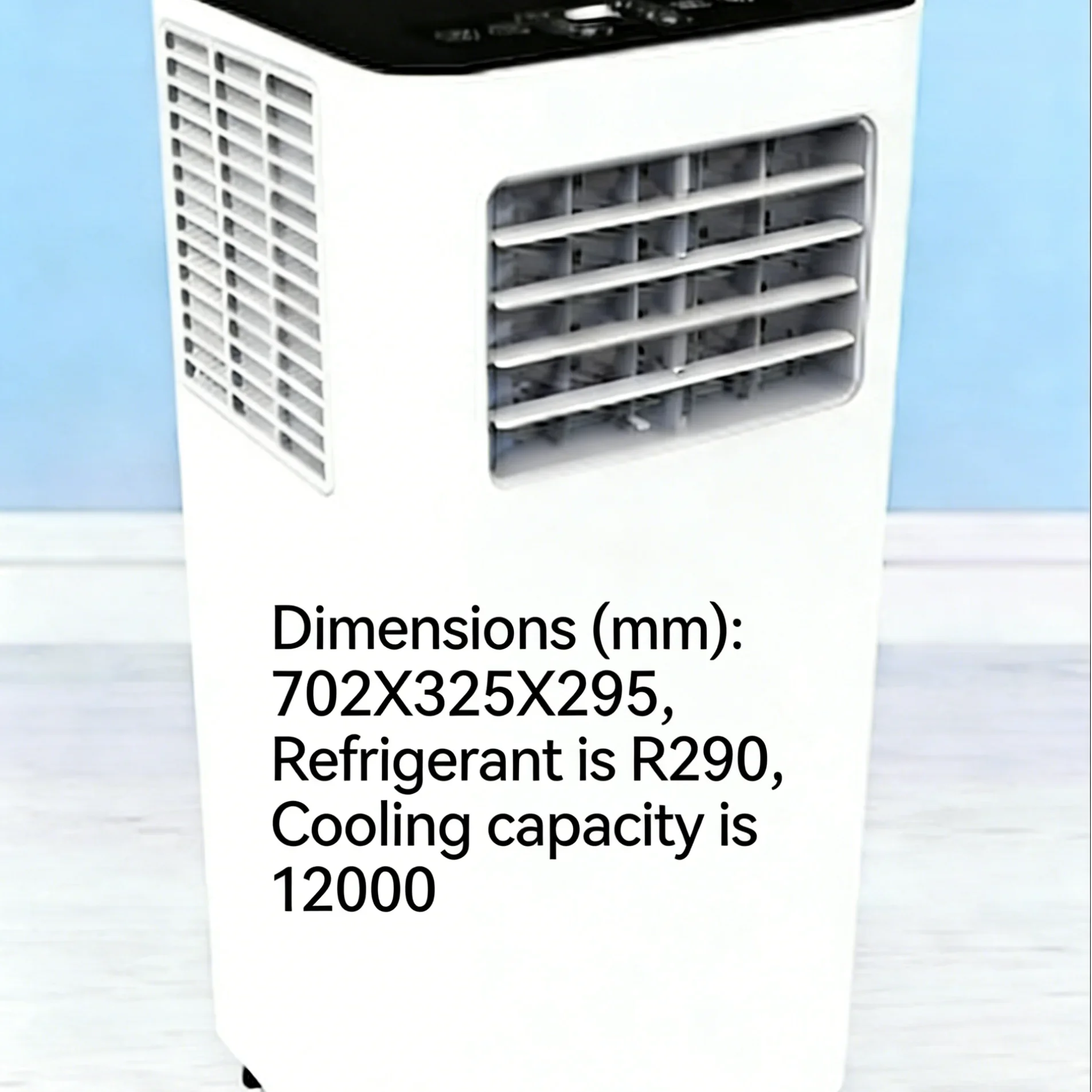 CE  2027 Portable Electric Air Conditioner 12000 BTU Cooling Only Fast Cooling  Use for Cars Houses Hotels Rooms Outdoors RVs