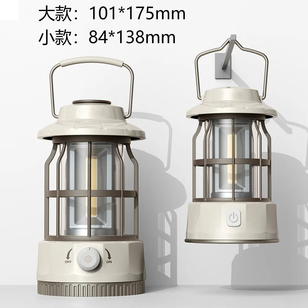 Outdoor Camping Lights Tent Portable Horse Lights Gifts Ningbo Retro Charging Camp Lights